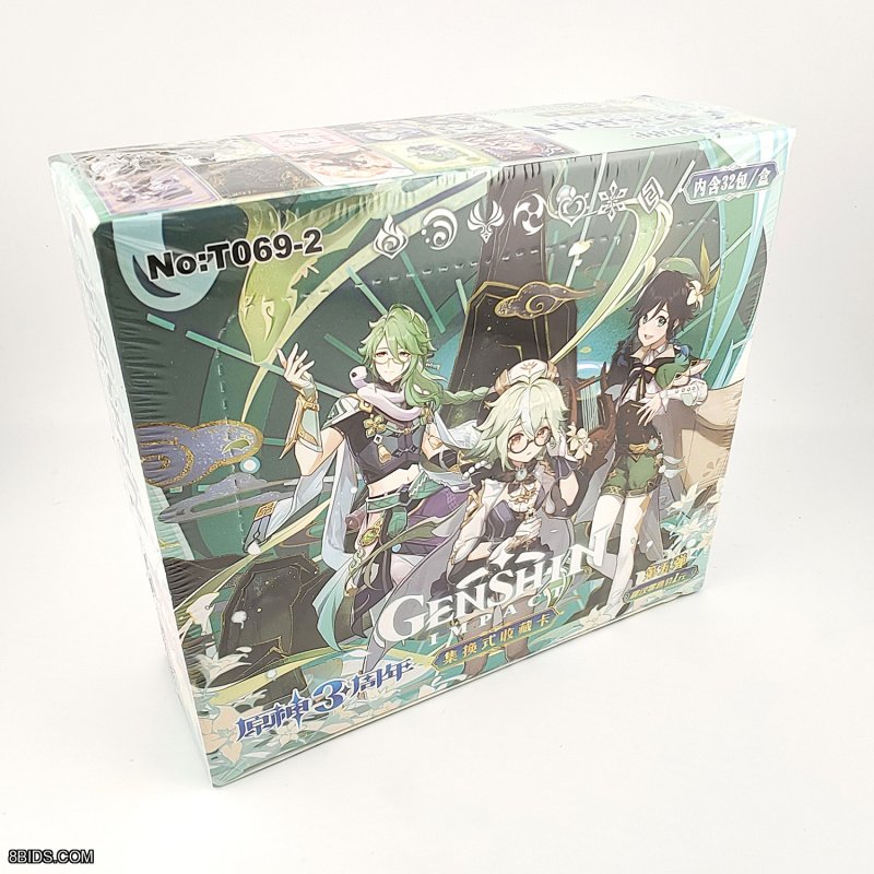 Genshin Impact DZ Tier 1 Series 1 Booster Box Trading Cards