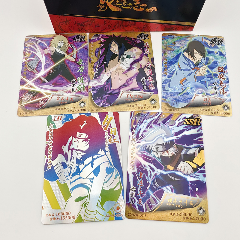 Naruto Tier 2 Card Booster Box Anime Collector Cards