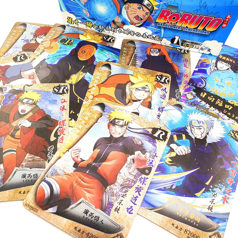 Naruto Boruto Next Generations Doujin Trading Card Booster Box Anime